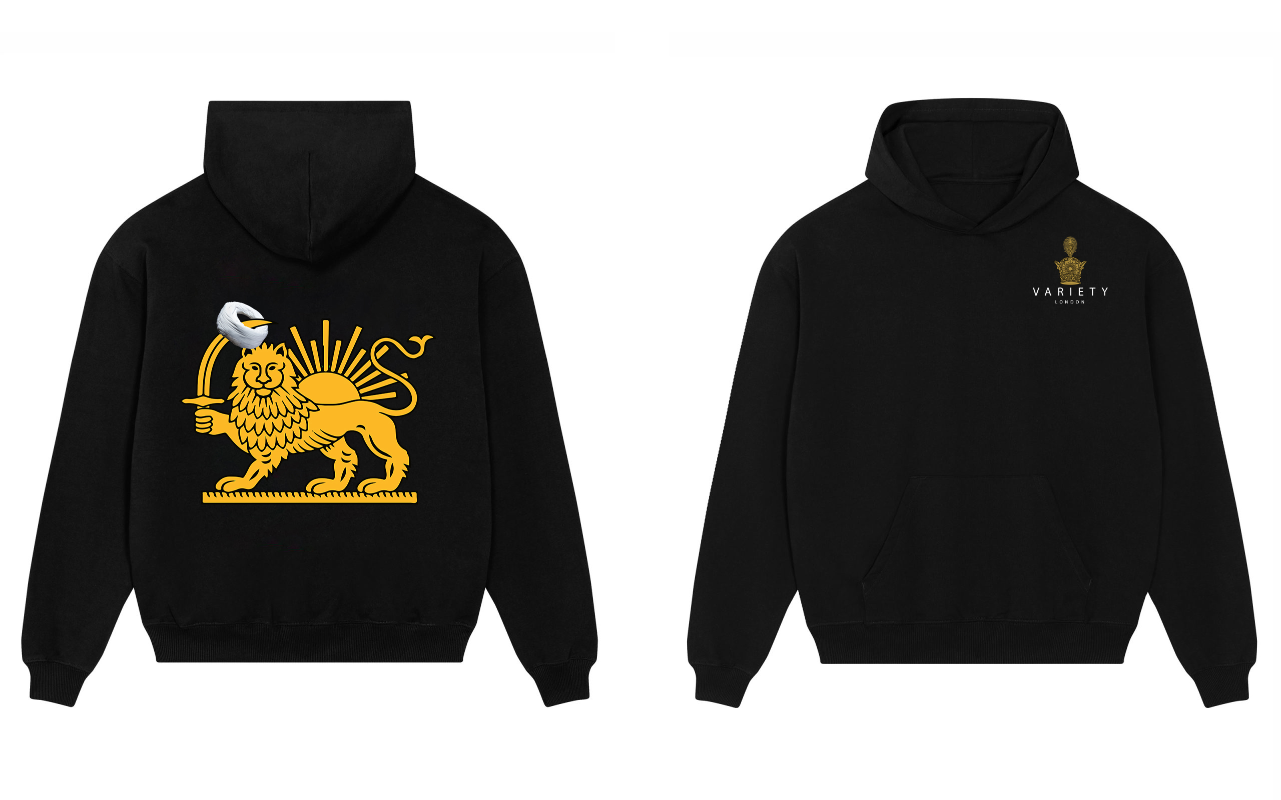 Lion & Sun Conquer Hoodie - Image 2